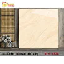 GẠCH LÁT NỀN 80X80 MÀU VÀNG VẤN ĐÁ XÉO 85006  CAO CẤP GIÁ RẺ