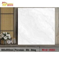 GẠCH LÁT NỀN 80X80 VÂN XÁM TRẮNG 85003