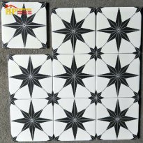 GẠCH BÔNG TRANG TRÍ 20X20HOAJ TIẾT HOA 8 CÁNH NHẬP KHẨU CAO CẤP GIÁ RẺ