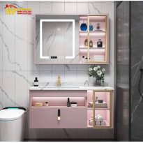 TỦ MÀU HỒNG GƯƠNG THÔNG MINH