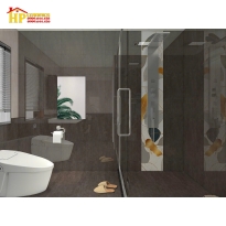 GẠCH ỐP LÁT 75X150 VÂN NÂU SANG TRỌNG
