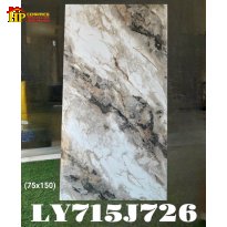 GẠCH ỐP LÁT 75X150 VÂN ĐÁ MARBLE TRẮNG ĐEN 726