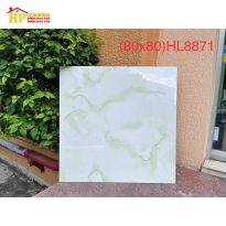 GẠCH LÁT NỀN 80X80 TRẮNG VÂN XANH NGỌC 8871