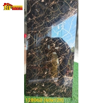 GẠCH LÁT NỀN 60X120 VÂN ĐÁ NÂU KHẮC KIM 12806