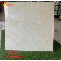 GẠCH LÁT NỀN 100X100 VÂN VÀNG KEM 1823