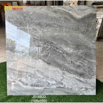GẠCH LÁT NỀN 100X100 VÂN XÁM 8822