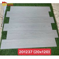 GẠCH LÁT NỀN 20X120 VÂN GỖ XÁM 237