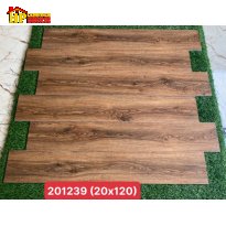 GẠCH LÁT NỀN 20X120 VÂN GỖ NÂU ĐẬM 201239
