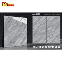GẠCH LÁT NỀN 80X80 VÂN ĐÁ XÁM 9266