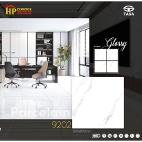 GẠCH LÁT NỀN 80X80 TRẮNG VÂN KHÓI TO 9202