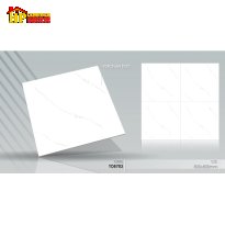 GẠCH LÁT NỀN 80X80 TRẮNG VÂN CHỈ NÂU 8703