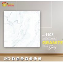 GẠCH LÁT NỀN 100X100 VÂN MÂY XÁM  XANH 1108