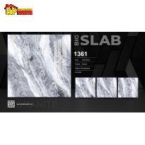 GẠCH LÁT NỀN 100X100 VÂN ĐÁ SUỐI XÁM 1361