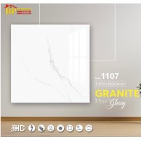 GẠCH LÁT NỀN 100X100 TRẮNG VÂN KHÓI NHẸ 1107