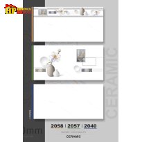 GẠCH ỐP TƯỜNG 30X60 TRẮNG VÂN KHÓI 2058