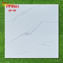 GẠCH LÁT NỀN 40X40 TRẮNG VÂN KHÓI 4401