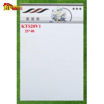 GẠCH ỐP TƯỜNG 25X40 TRẮNG TRƠN GIÁ RẺ 20