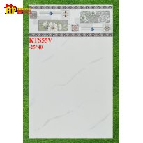 GẠCH ỐP TƯỜNG 25X40 TRẮNG VÂN KHÓI 55