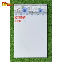 GẠCH ỐP TƯỜNG 25X40 TRẮNG VÂN KHÓI 56