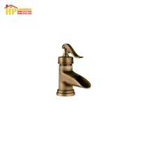 VÒI LAVABO NÓNG LẠNH ĐỒNG THAU S-04