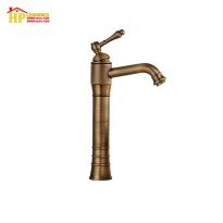 VÒI LAVABO NÓNG LẠNH THÂN CAO CỔ ĐIỂN S-16