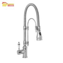 VÒI RỬA CHÉN LÒ XO NL MẠ CROME RC-09