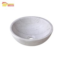 LAVABO ĐÁ TỰ NHIÊN TRẮNG SỮA L-13