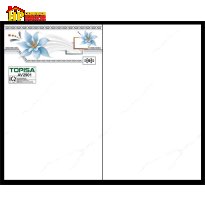 GẠCH ỐP TƯỜNG 25X40 TRẮNG KHÓI ĐIỂM BÔNG 2901