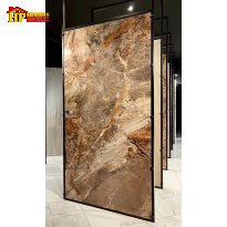 GẠCH LÁT NỀN 120X240 VÂN ĐÁ MARBLE NÂU