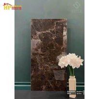 GẠCH LÁT NỀN 60X120 VÂN ĐÁ NÂU NHẬP KHẨU