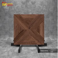GẠCH LÁT NỀN 60X60 GIẢ GỖ TEAK COCO