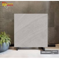 GẠCH LÁT NỀN 60X60 VÂN ĐÁ XÁM SABBIA BIANCO