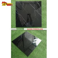GẠCH LÁT NỀN 60X60 ĐEN VÂN TRẮNG CAO CẤP 63003