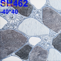GẠCH SÂN VƯỜN 40X40 SỎI XÁM TRẮNG GIÁ RẺ