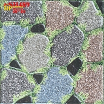 GẠCH SÂN VƯỜN 40X40 CỎ SỎI BA MÀU GIÁ RẺ