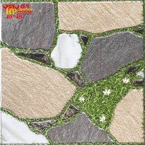 GẠCH SÂN VƯỜN 40X40 SỎI CỎ BÔNG ĐA SẮC GIÁ RẺ
