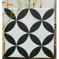 GẠCH ỐP LÁT 30X30 HOA VĂN ĐỒNG TIỀN ĐEN CAO CẤP GIÁ RẺ