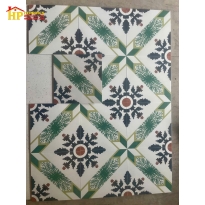 GẠCH ỐP LÁT 30X30 BÔNG CỔ ĐIỂN XANH LÁ