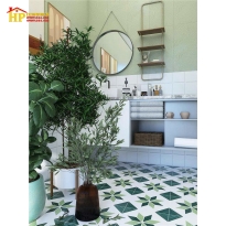 GẠCH ỐP LÁT 30X30 TRANG TRÍ HOA VĂN BÔNG XANH CAO CẤP GIÁ RẺ