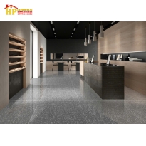 GẠCH LÁT NỀN 80X80 MÀU XÁM VÂN ĐÁ MÀI 8802 CAO CẤP GIÁ RẺ