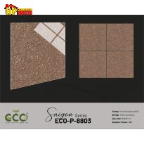 GẠCH LÁT NỀN 80X80 MÀU NÂU NÈ ĐỎ 8803 CAO CẤP GIÁ RẺ