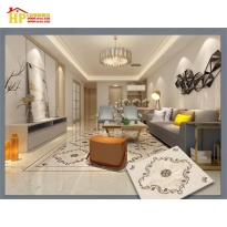GẠCH LÁT NỀN 80X80 TRANG TRÍ BÔNG VÀNG 804MX CAO CẤP GIÁ RẺ