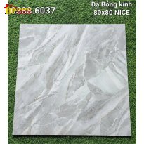 GẠCH LÁT NỀN 80X80 VÂN ĐÁ MARBLE XÁM 6037 CAO CẤP GIÁ RẺ