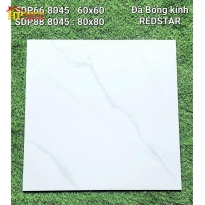 GẠCH LÁT NỀN 80X80 TRẮNG VÂN KHÓI 8045 CAO CẤP GIÁ RẺ