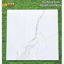 GẠCH LÁT NỀN 80X80 TRẮNG VÂN KHÓI 8771 CAO CẤP GIÁ RẺ