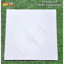 GẠCH LÁT NỀN 80X80 TRẮNG VÂN KHÓI 8830 CAO CẤP GIÁ RẺ