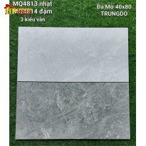 GẠCH ỐP TƯỜNG 40X80 VÂN ĐÁ XÁM MATT ĐẬM LỢT 4813 CAO CẤP GIÁ RẺ