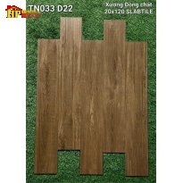 GẠCH LÁT NỀN 20X120 VÂN GỖ NÂU ÓC CHÓ ĐẬM TN033 CAO CẤP GIÁ RẺ