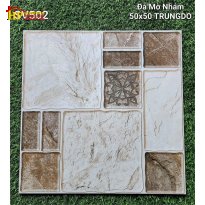 GẠCH LÁT NỀN 50X50 GIẢ CỔ NÂU 502 CAO CẤP GIÁ RẺ