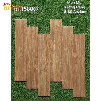 GẠCH LÁT NỀN 15X80 VÂN GỖ NÂU ĐẬM 158007 CAO CẤP GIÁ RẺ